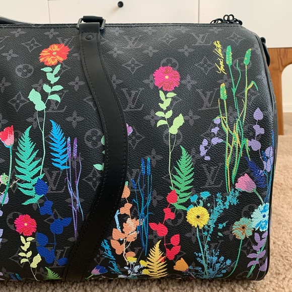 SOLD!!! NWT Louis Vuitton Foliage Keepall 50 - Picture 12 of 16